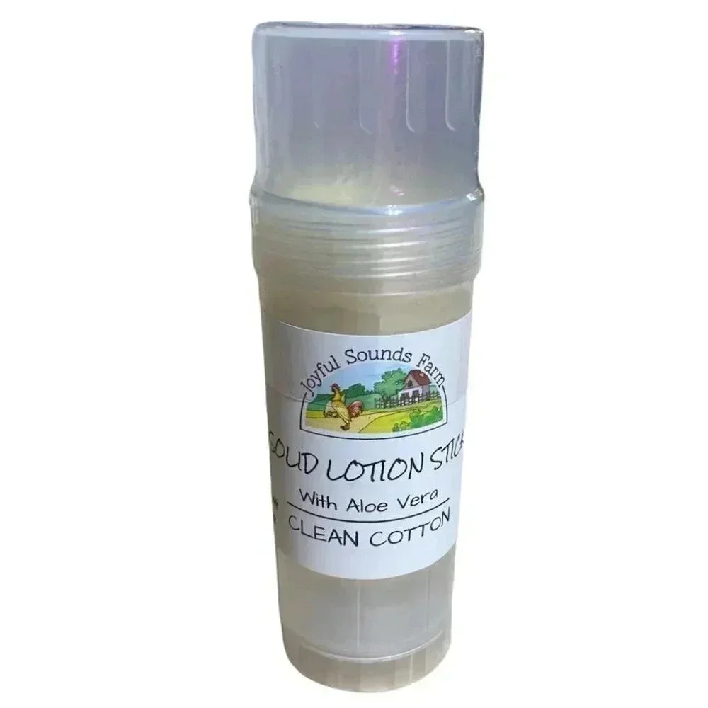 Solid Lotion Stick with Shea Butter and Aloe Vera Gel, Heel Stick, Essential Oil